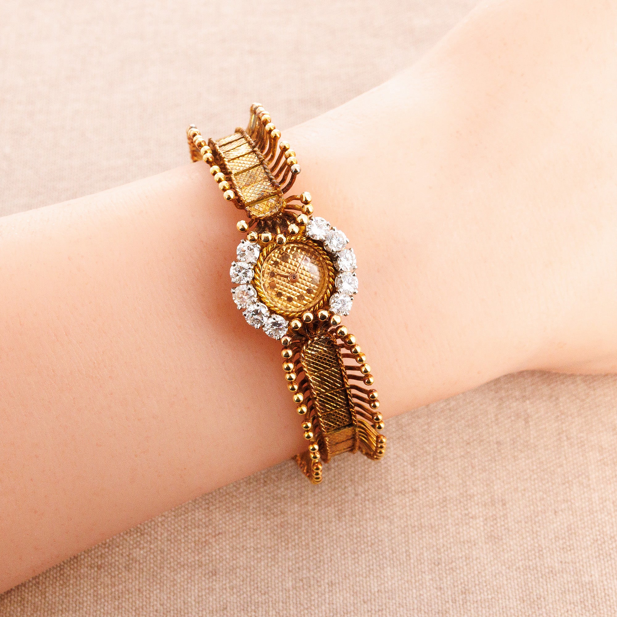 Patek Philippe - Patek Philiipe Yellow Gold Vintage Ladies Jewelry Watch - The Keystone Watches
