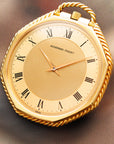 Audemars Piguet Yellow Gold Octagonal Pocket Watch