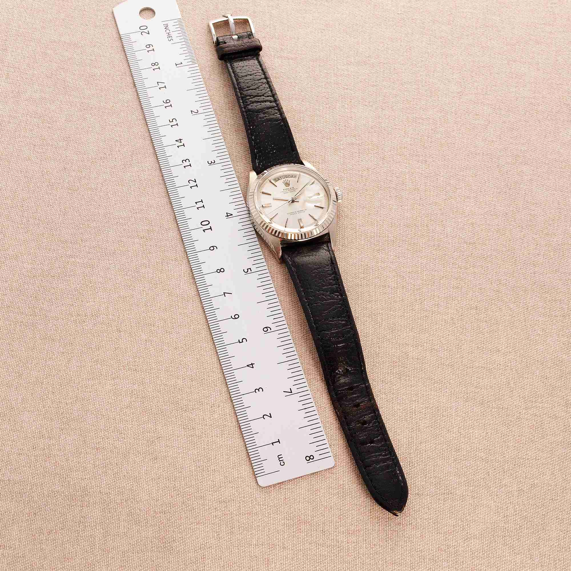 Rolex - Rolex White Gold Day-Date Ref. 1803 with Doorstop Dial - The Keystone Watches