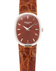 Patek Philippe White Gold Ellipse Ref. 4226 with Brown Sunburst Dial