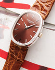 Patek Philippe White Gold Ellipse Ref. 4226 with Brown Sunburst Dial