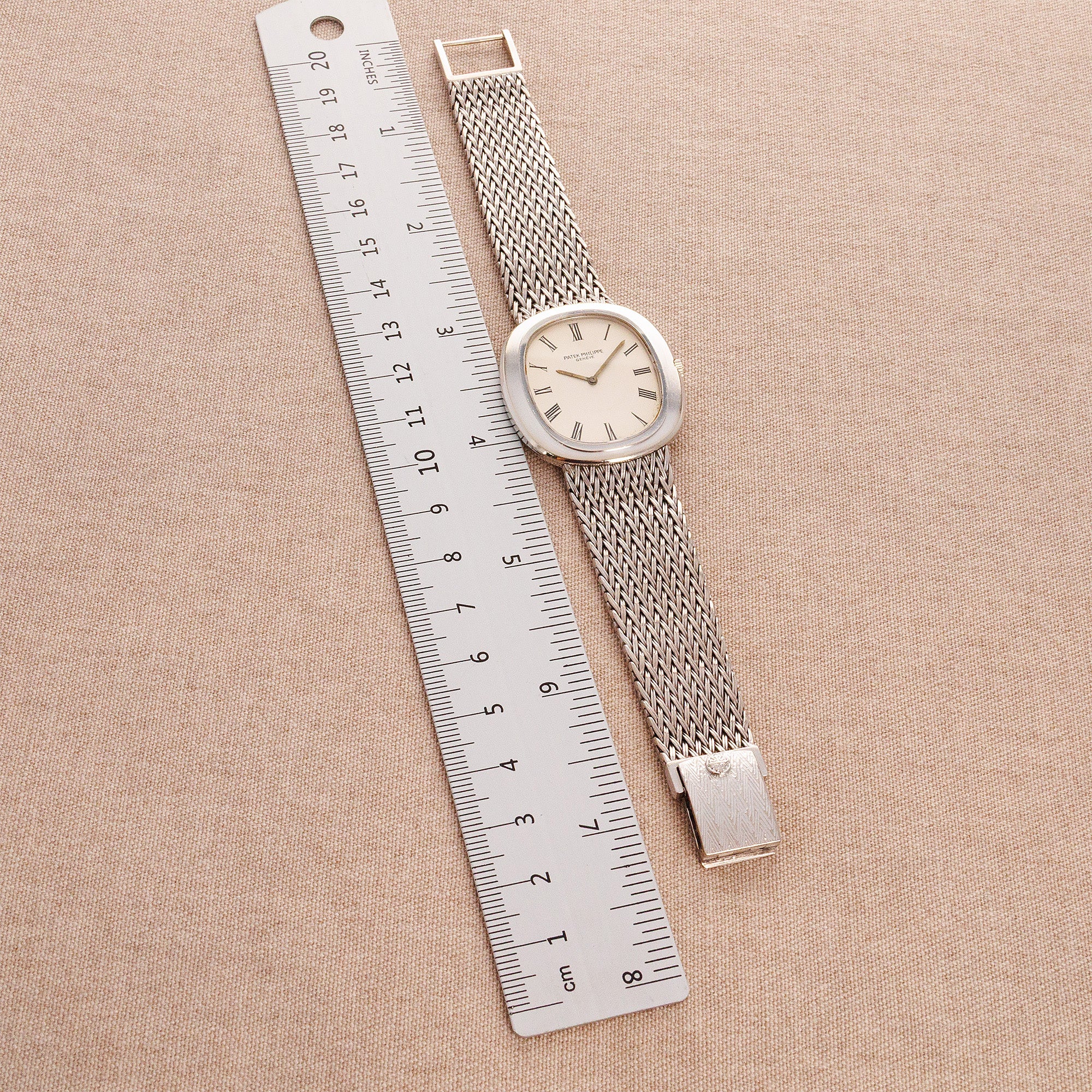 Patek Philippe White Gold Ellipse Ref. 3589