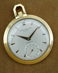 Patek Philippe Yellow Gold Pocket Watch Ref 770 Retailed by Gubelin (New Arrival)