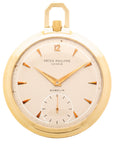 Patek Philippe Yellow Gold Pocket Watch Ref 770 Retailed by Gubelin
