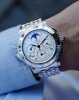 IWC Platinum Il Destriero Scafusia Grand Complication Bracelet Watch
