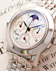 IWC Platinum Il Destriero Scafusia Grand Complication Bracelet Watch