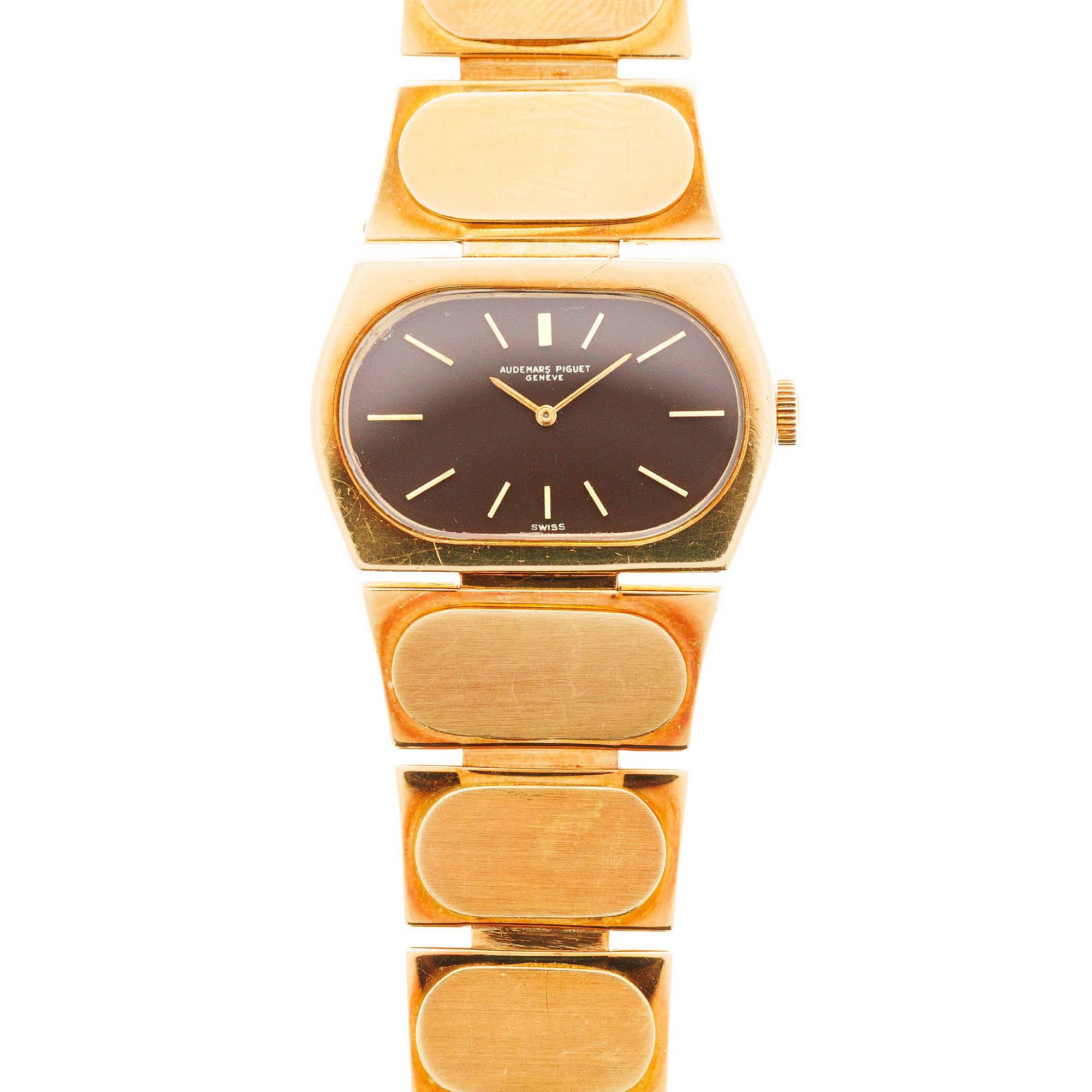 Audemars Piguet - Audemars Piguet Yellow Gold Modernist Bracelet Watch - The Keystone Watches