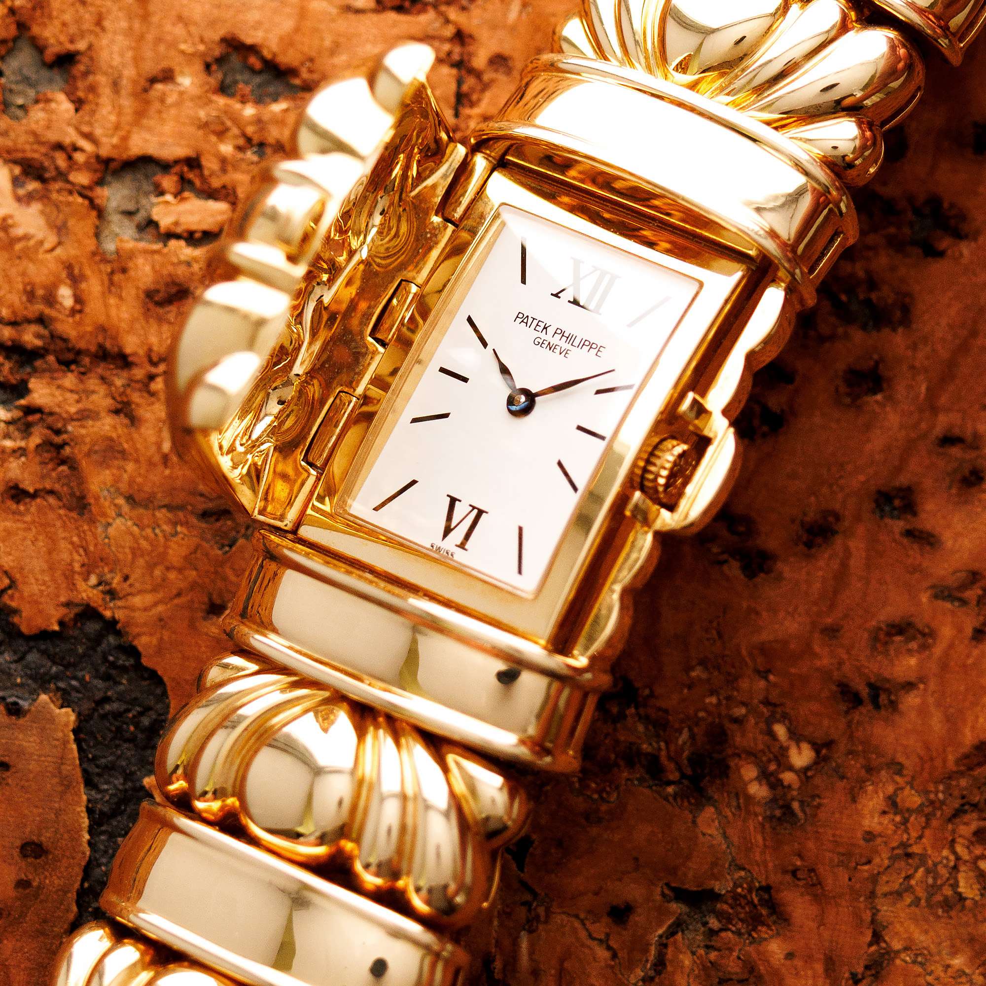 Patek Philippe Yellow Gold Cover Watch Ref. 4955