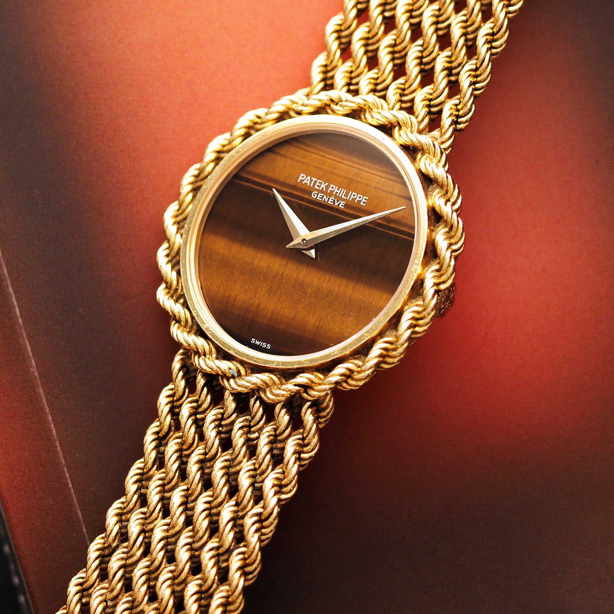 Patek Philippe - Patek Philippe Yellow Gold Tigerseye Watch Ref. 4282 - The Keystone Watches