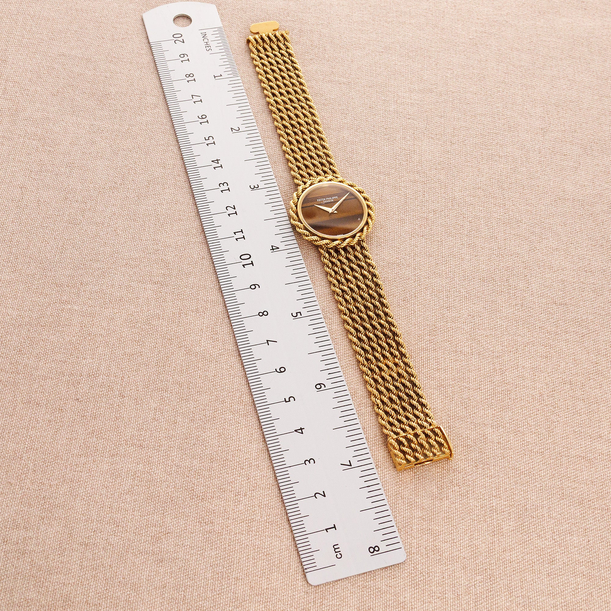 Patek Philippe - Patek Philippe Yellow Gold Tigerseye Watch Ref. 4282 - The Keystone Watches