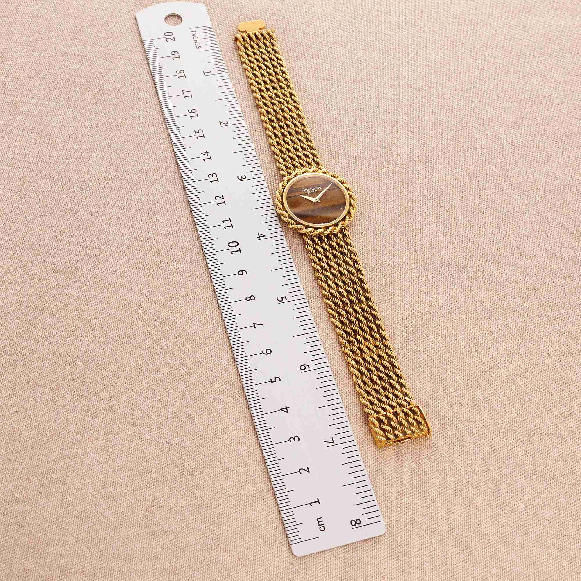 Patek Philippe - Patek Philippe Yellow Gold Tigerseye Watch Ref. 4282 - The Keystone Watches
