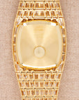 Piaget Yellow Gold Baguette Diamond Onyx Galaxy Watch Ref. 74912