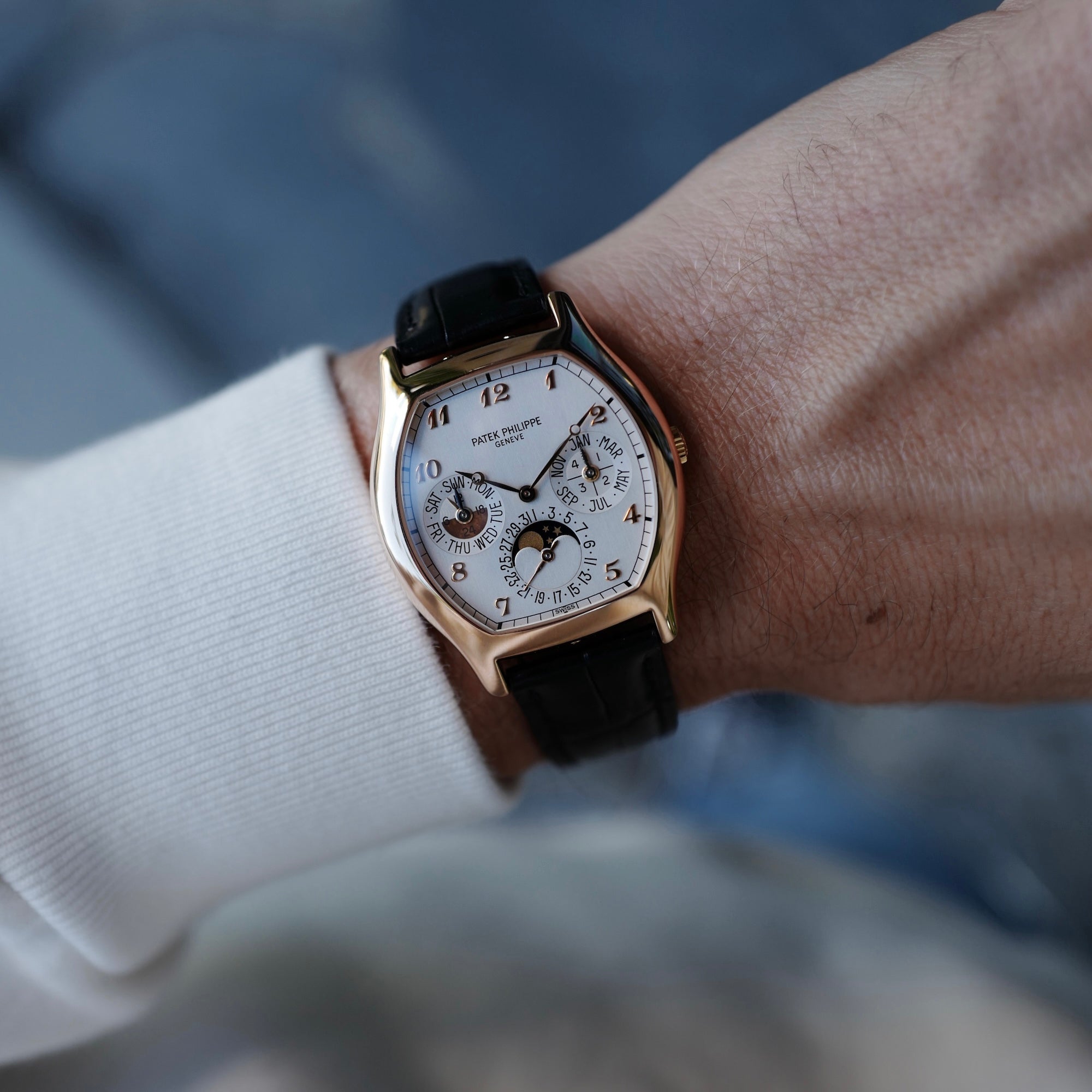 Patek Philippe Rose Gold Perpetual Calendar Watch Ref. 5040