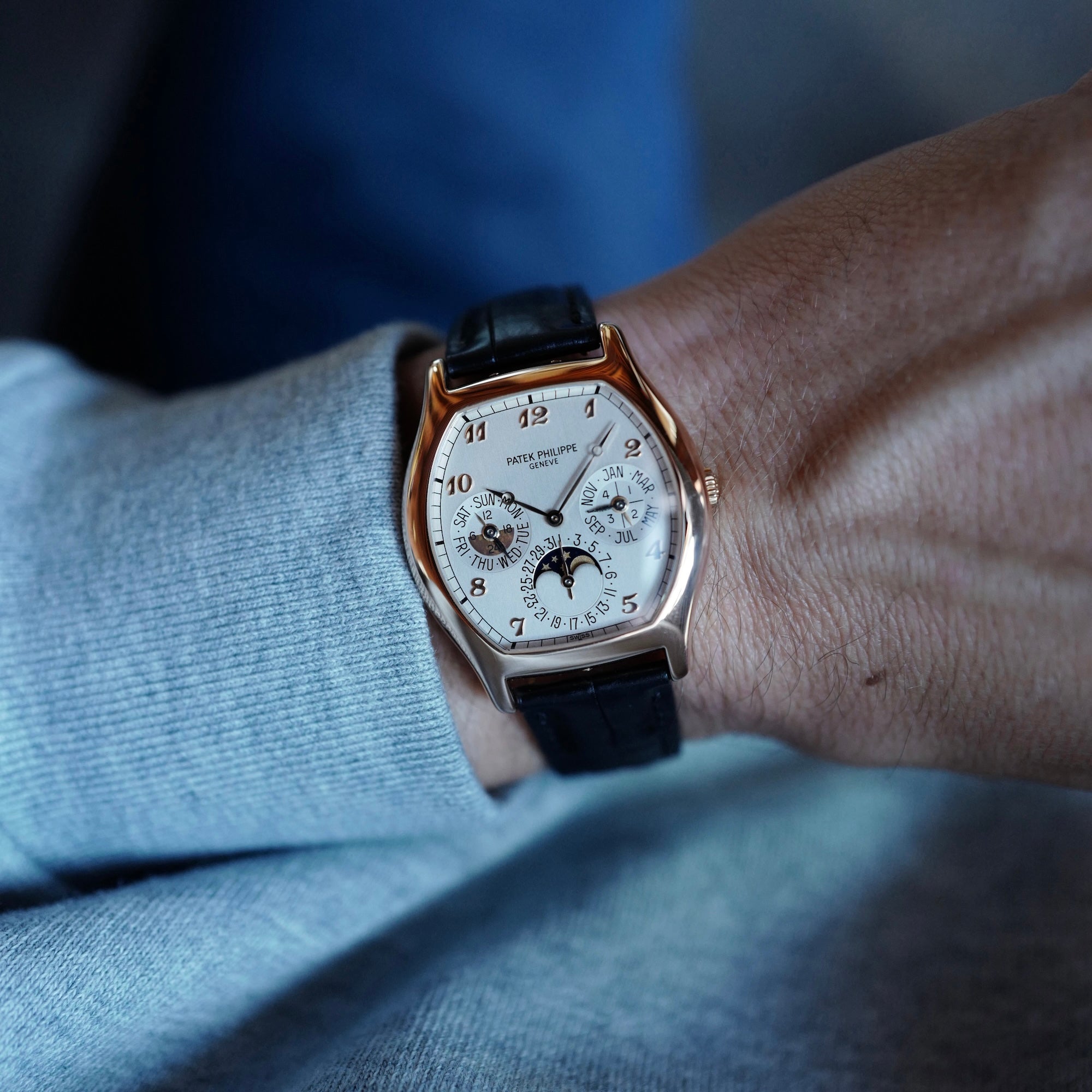 Patek Philippe Rose Gold Perpetual Calendar Watch Ref. 5040