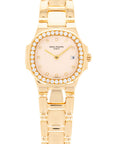 Patek Philippe - Patek Philippe Yellow Gold Nautilus Diamond Watch Ref. 4700 - The Keystone Watches