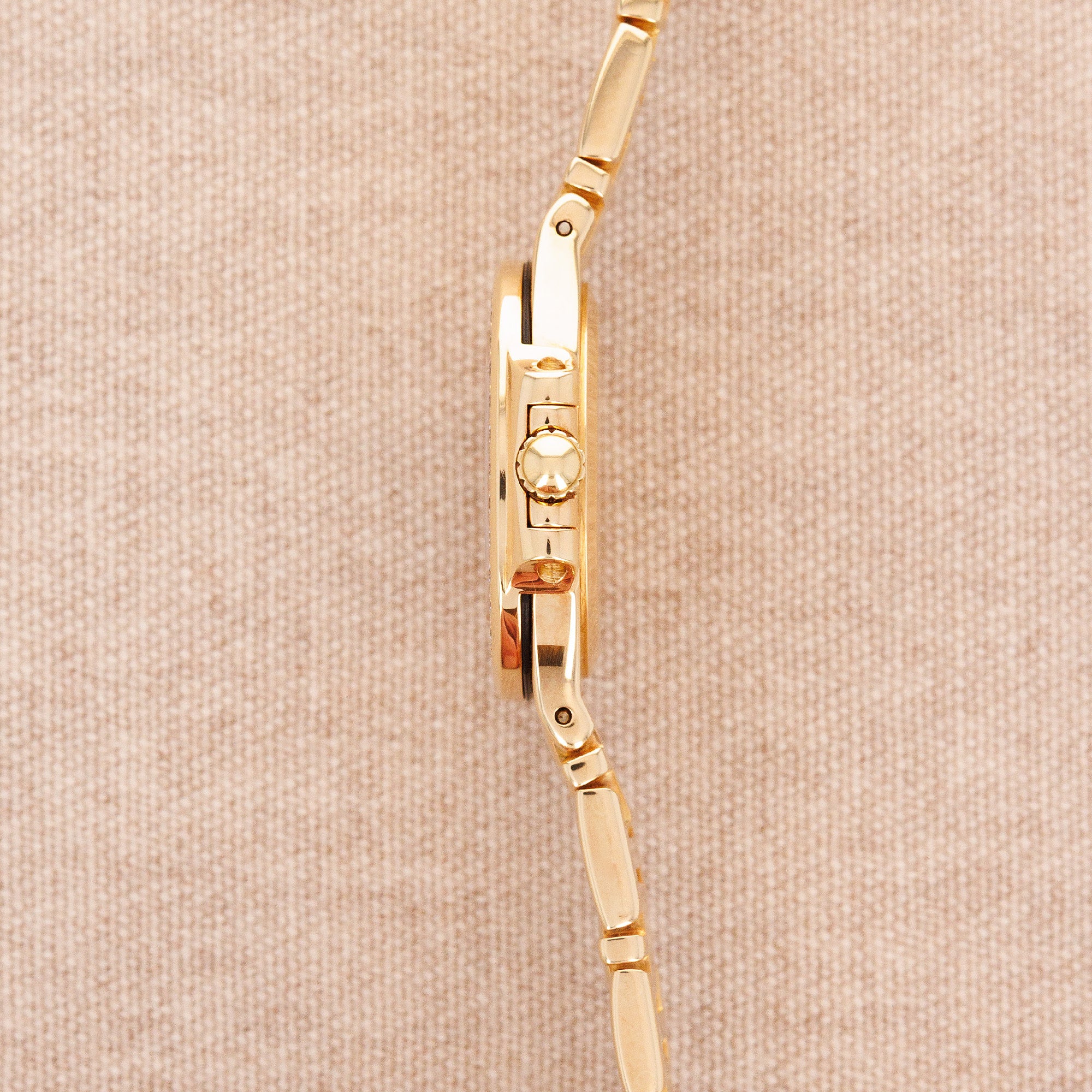 Patek Philippe Yellow Gold Nautilus Diamond Watch Ref. 4700