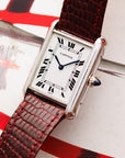 Cartier White Gold Tank Watch Ref. 78086