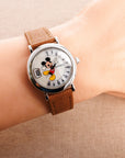 Gerald Genta - Gerald Genta Steel Mickey Mouse Fantasy Retro M.10 with Guilloche MOP Dial - The Keystone Watches