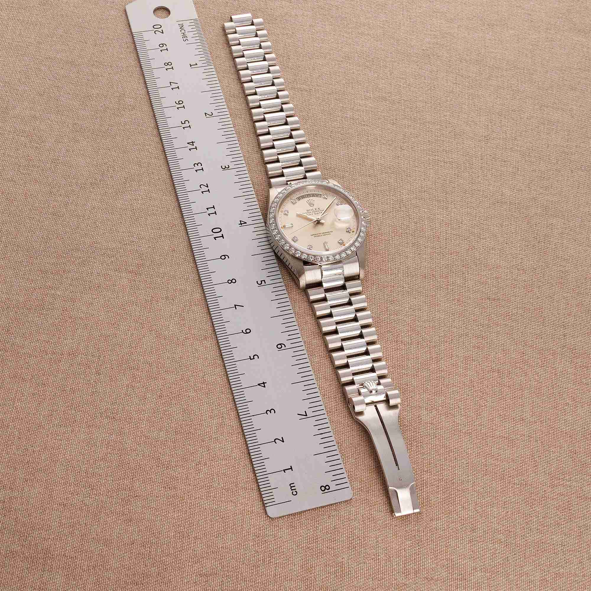 Rolex White Gold Day Date Ref. 18049 in Top Condition