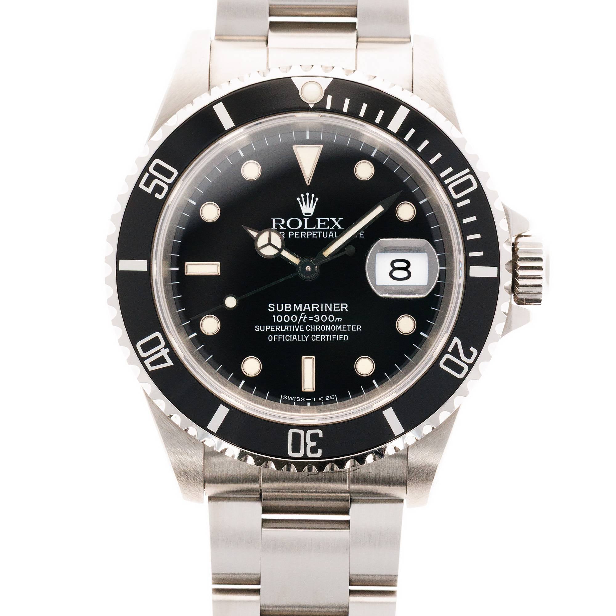 Rolex - Rolex Steel Submariner Ref. 16610 in Like New Condition - The Keystone Watches