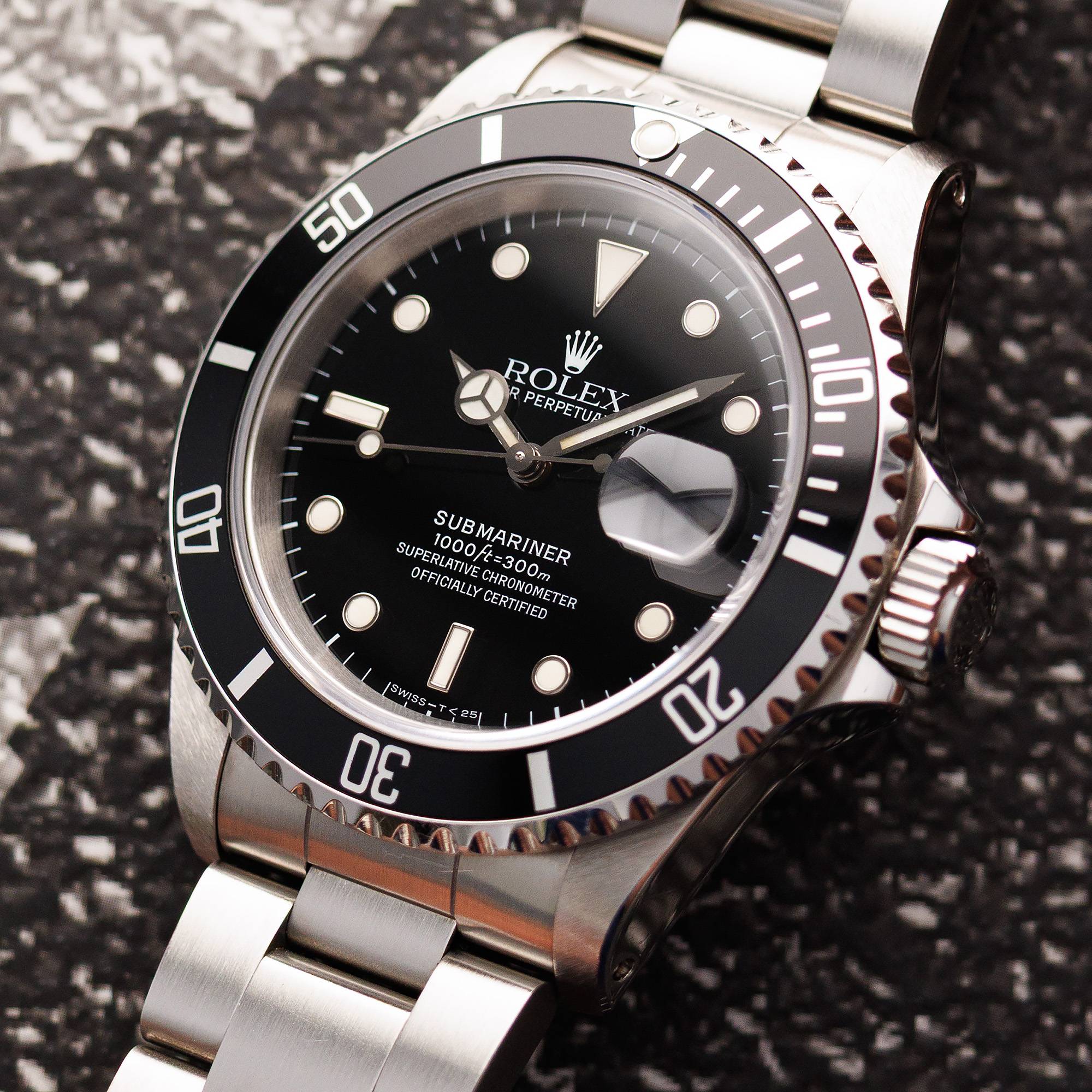 Rolex - Rolex Steel Submariner Ref. 16610 in Like New Condition - The Keystone Watches