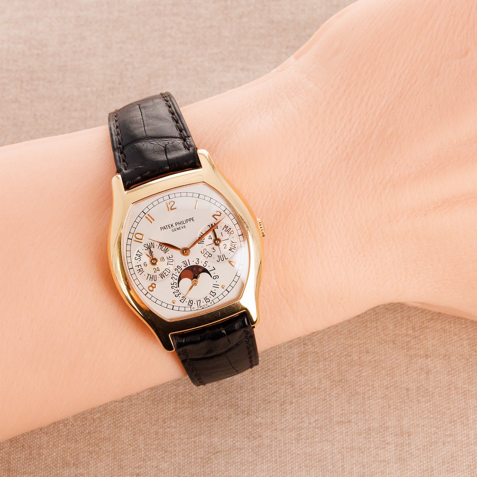 Patek Philippe Rose Gold Perpetual Calendar Watch Ref. 5040