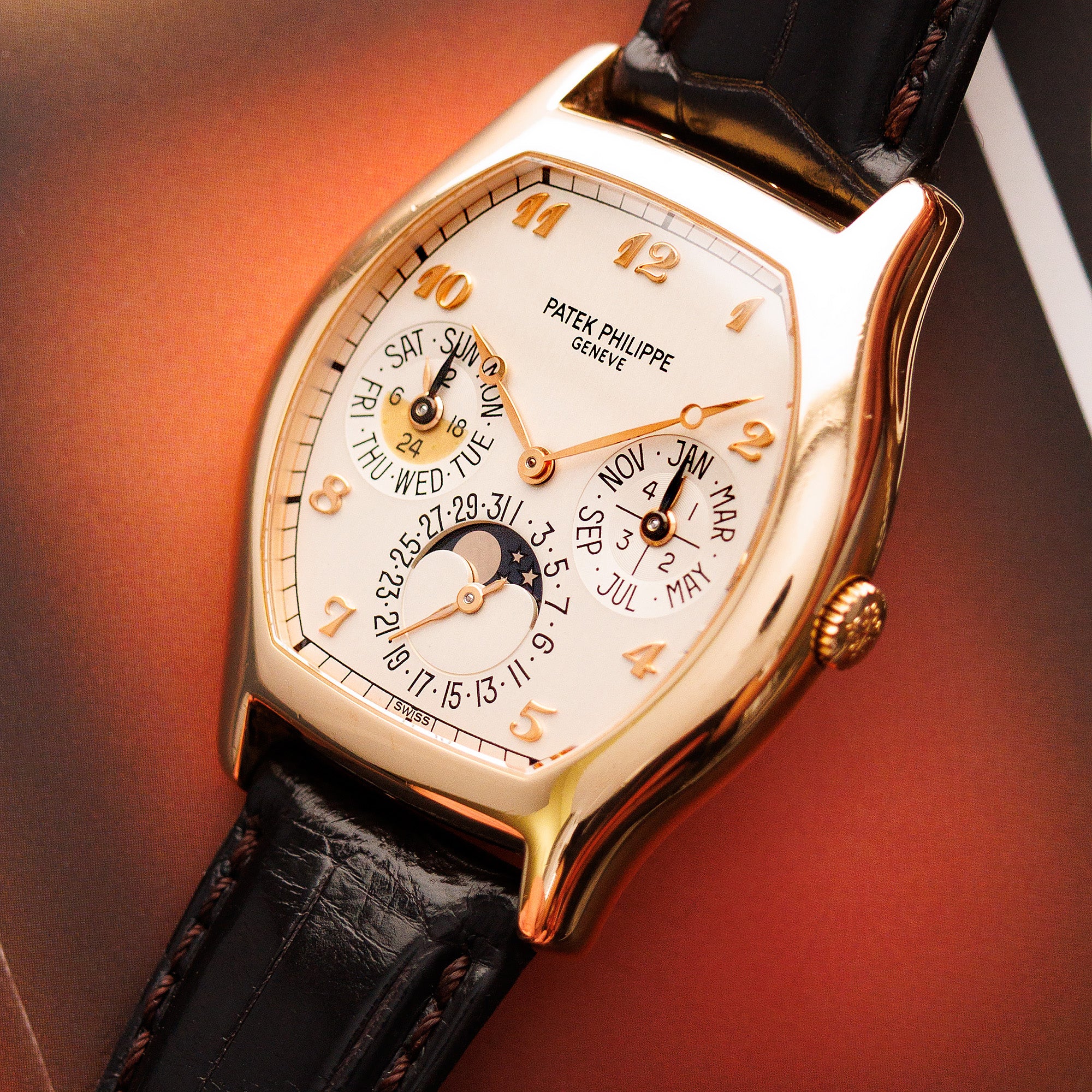 Patek Philippe Rose Gold Perpetual Calendar Ref. 5040