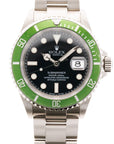 Rolex Steel Flat 4 Kermit Submariner Ref. 16610LV
