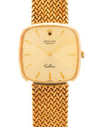 Rolex Yellow Gold Cellini on Bracelet all Original 4311/8