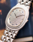Audemars Piguet - Audemars Piguet White Gold Vinage Ellipse with Pave and Sapphire Dial Ref. 56455BC - The Keystone Watches