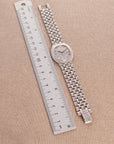 Audemars Piguet - Audemars Piguet White Gold Vinage Ellipse with Pave and Sapphire Dial Ref. 56455BC - The Keystone Watches
