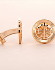 Patek Phillipe Rose Gold Calatrava Cufflinks (Objet)