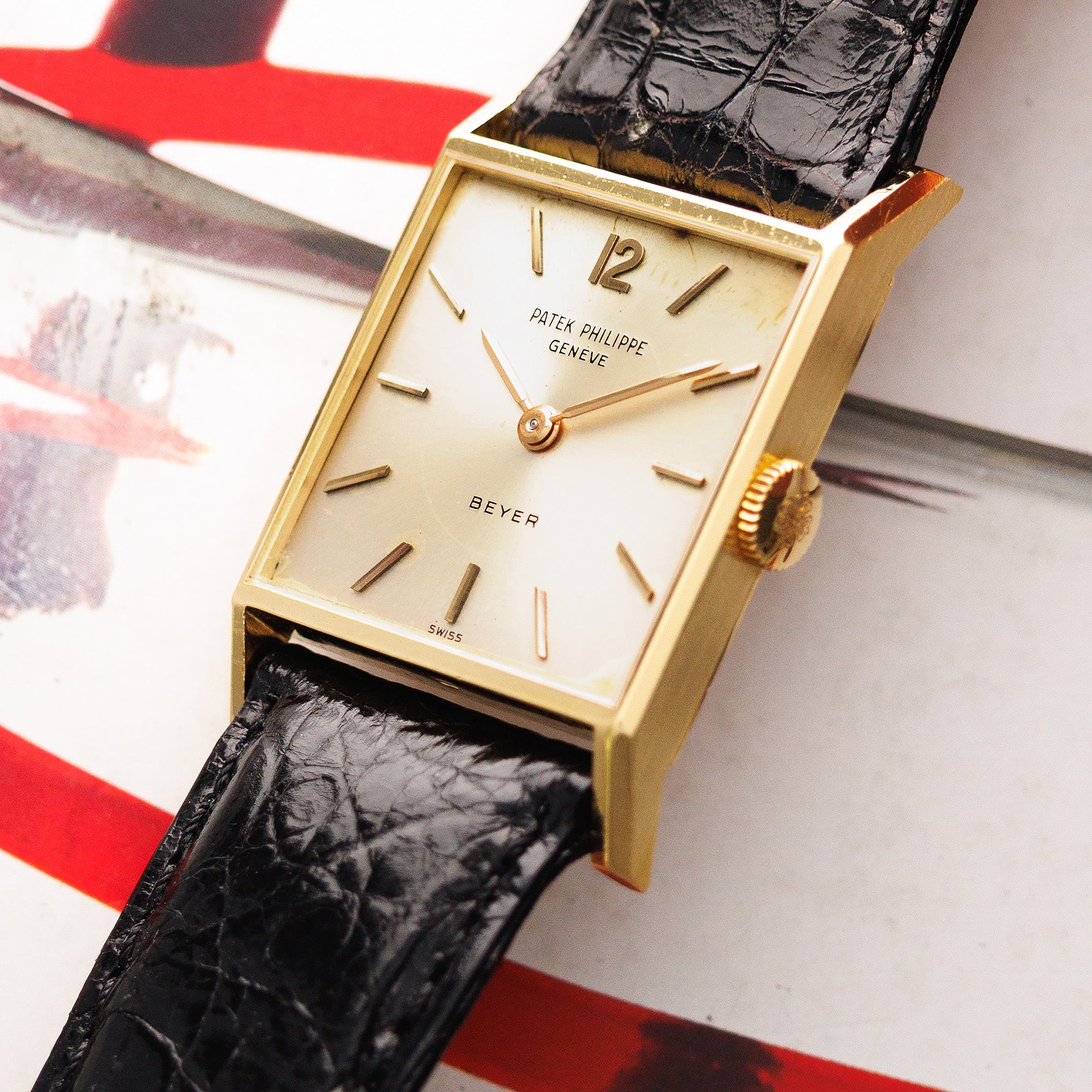 Yellow Gold Beyer Patek Patek Philippe Yellow Gold Watch 3479