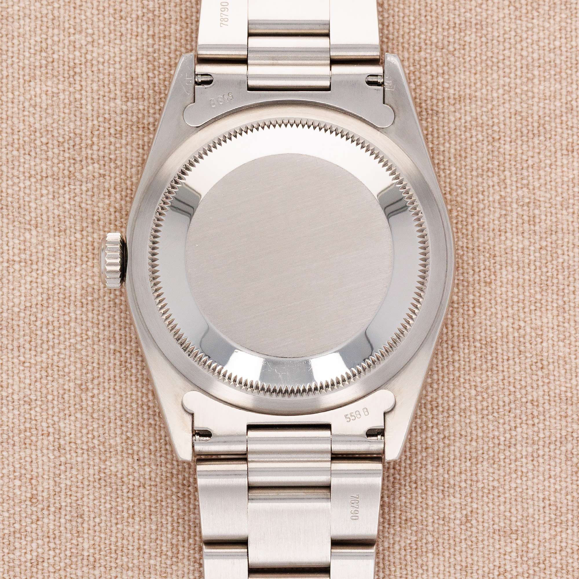 Rolex Steel Explorer Watch Ref. 14270 with Tritium Dial and Original Papers