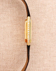 Cartier - Cartier Yellow Gold Ceinture Onyx & Diamond Watch - The Keystone Watches