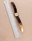 Cartier - Cartier Yellow Gold Ceinture Onyx & Diamond Watch - The Keystone Watches