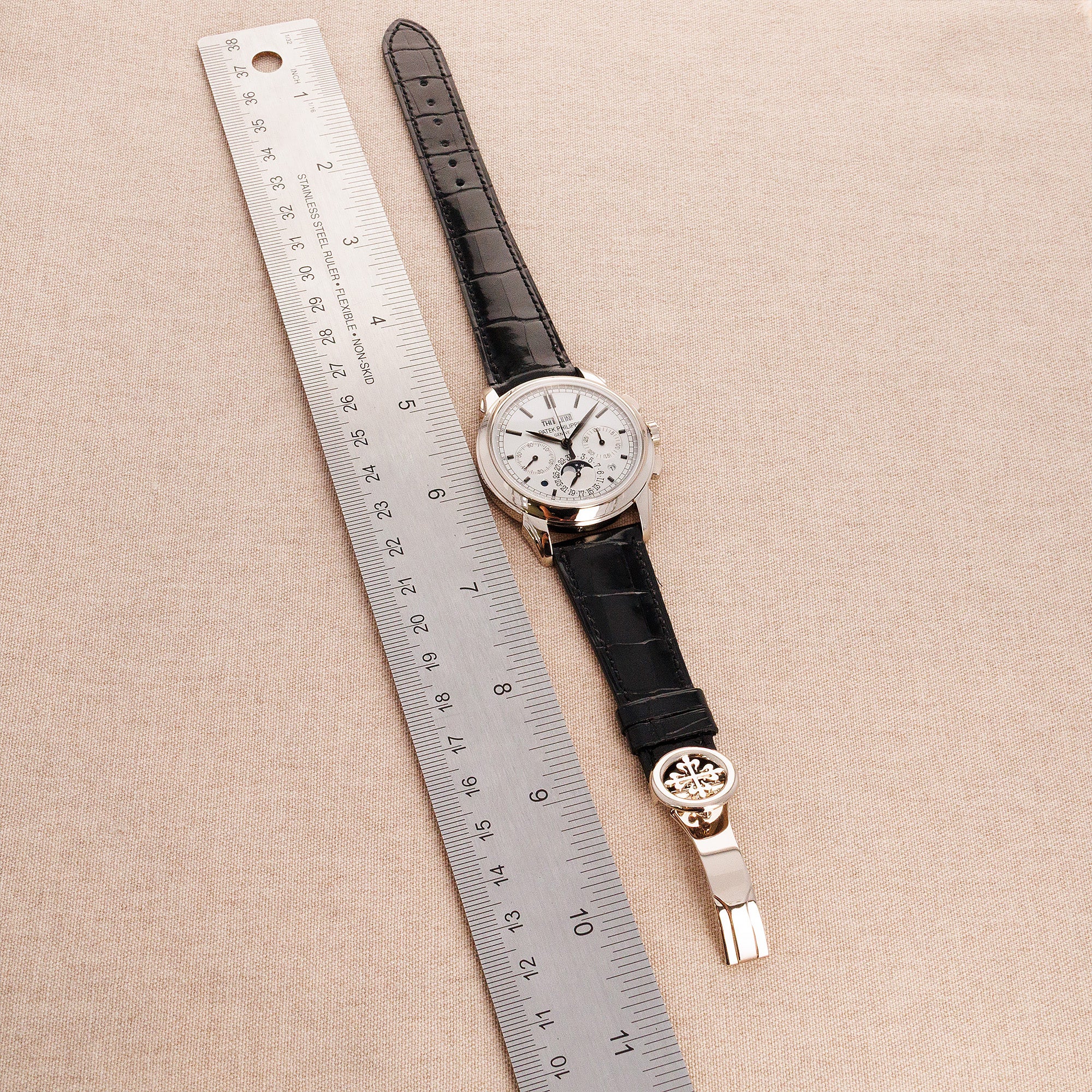 Patek Philippe White Gold Perpetual Calendar Chronograph Ref. 5270G