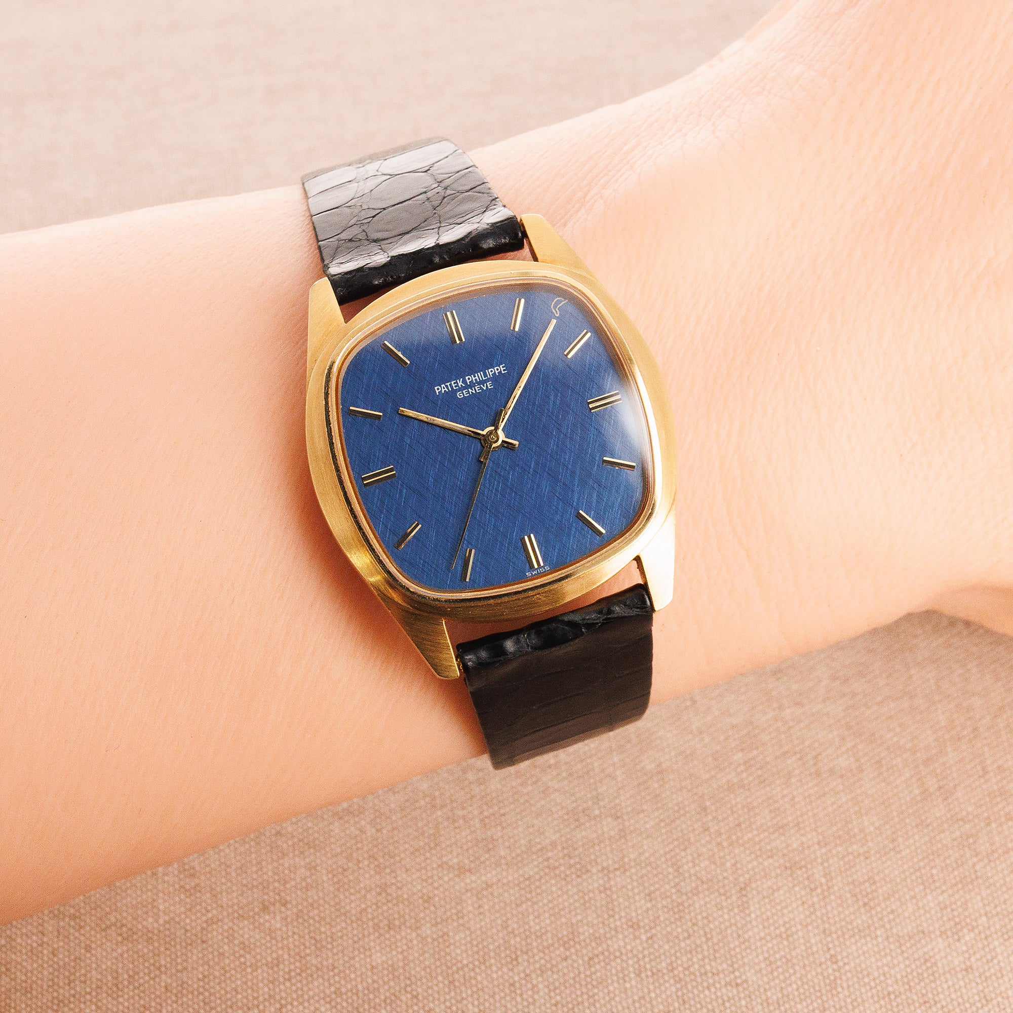 Patek Philippe Yellow Gold Jumbo Automatic Ref. 3585 in New Old Stock Condition