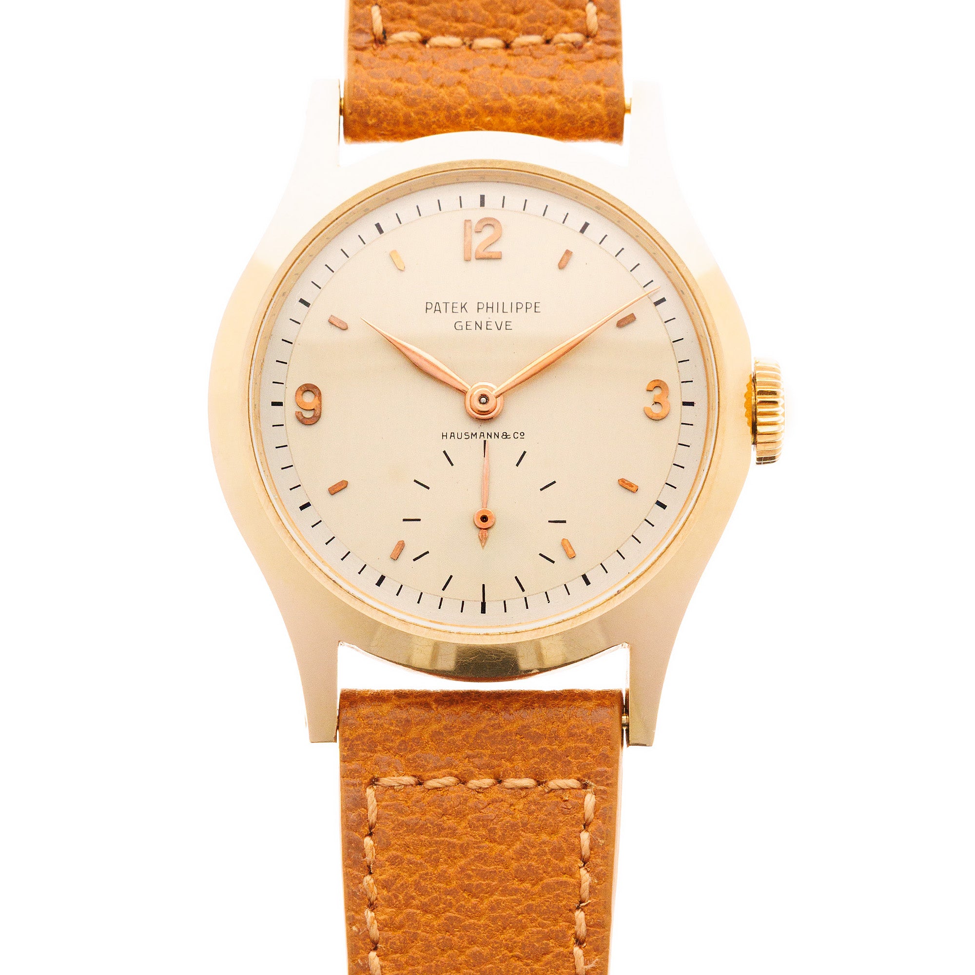 Patek Philippe 565 Retailed by Hausmann & Co. with Original Certificate from 1953