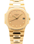 Patek Philippe - Patek Philippe Yellow Gold Nautilus Diamond Watch Ref. 3800 - The Keystone Watches