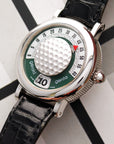 Gerald Genta Steel Retro Ref. G3636 Golf Ball and MOP Watch