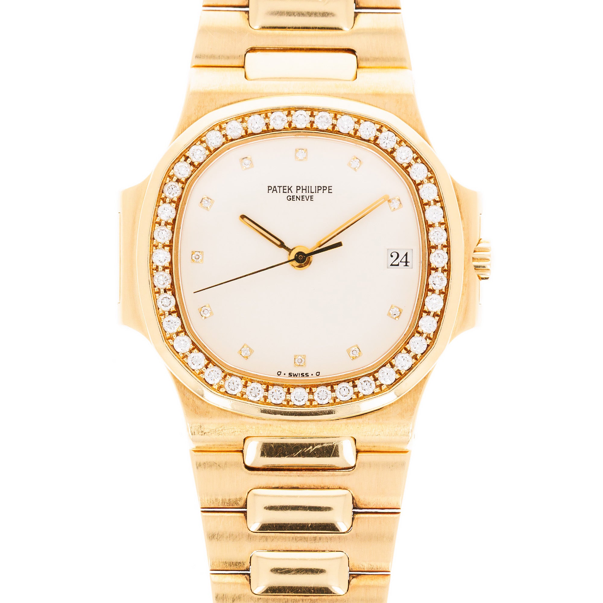 Patek Philippe Yellow Gold Nautilus Watch Ref. 3800