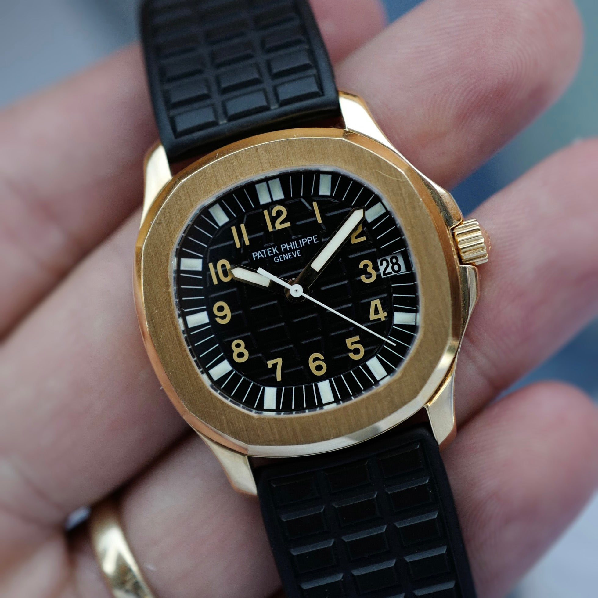 Patek Philippe - Patek Philippe Yellow Gold Aquanaut Watch Ref. 5066 (New Arrival) - The Keystone Watches