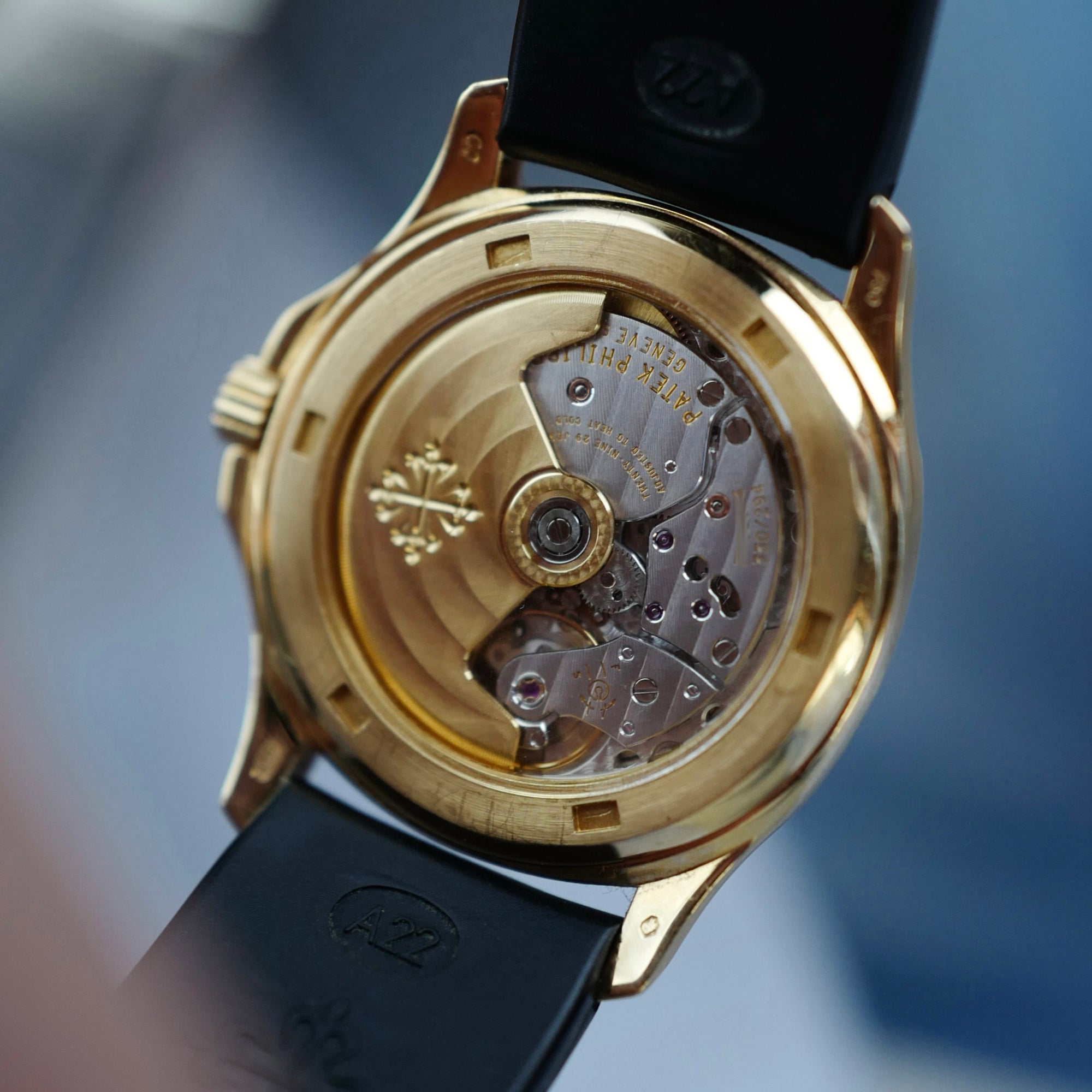 Patek Philippe - Patek Philippe Yellow Gold Aquanaut Watch Ref. 5066 (New Arrival) - The Keystone Watches
