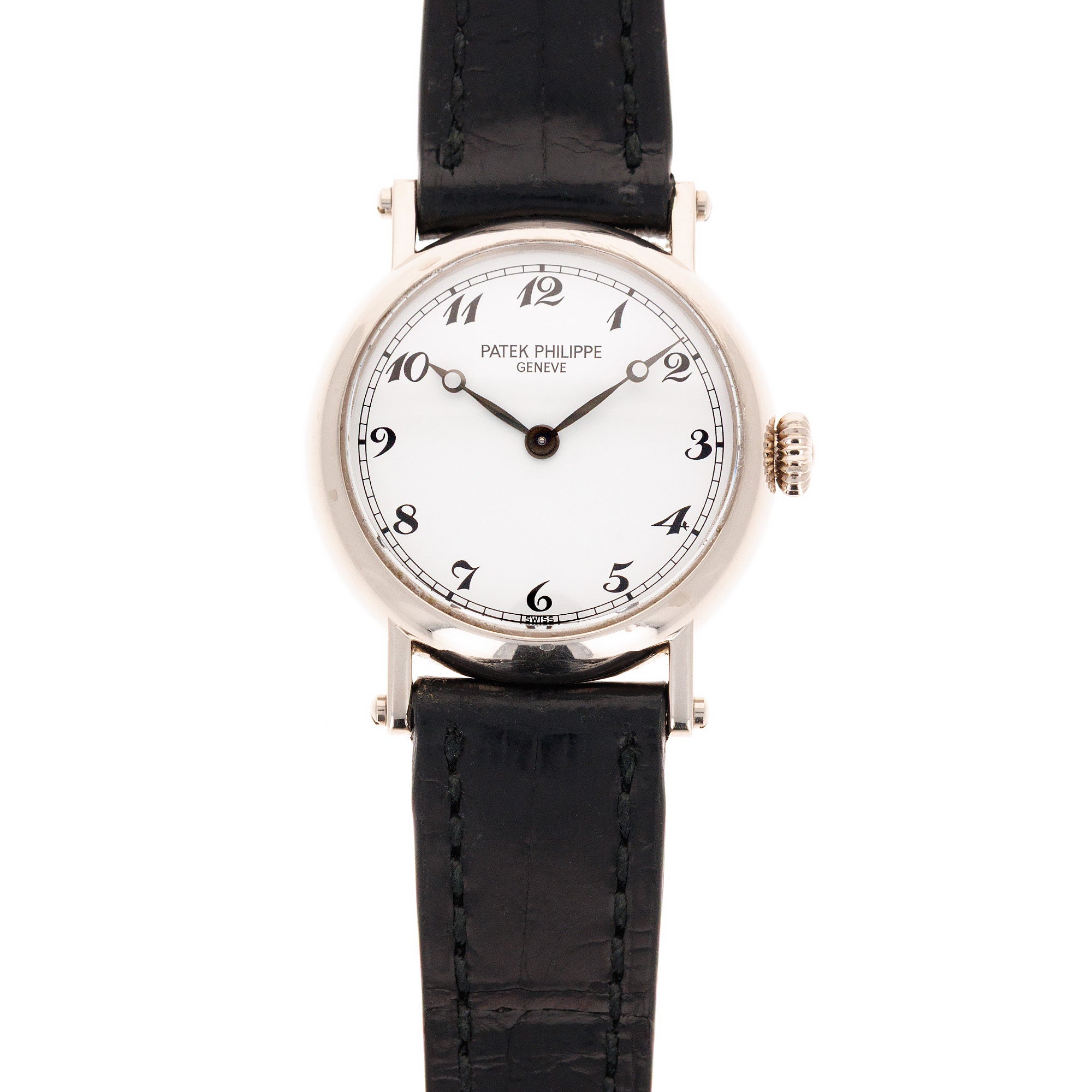Patek Philippe White Gold Calatrava Officers Watch Ref. 4860