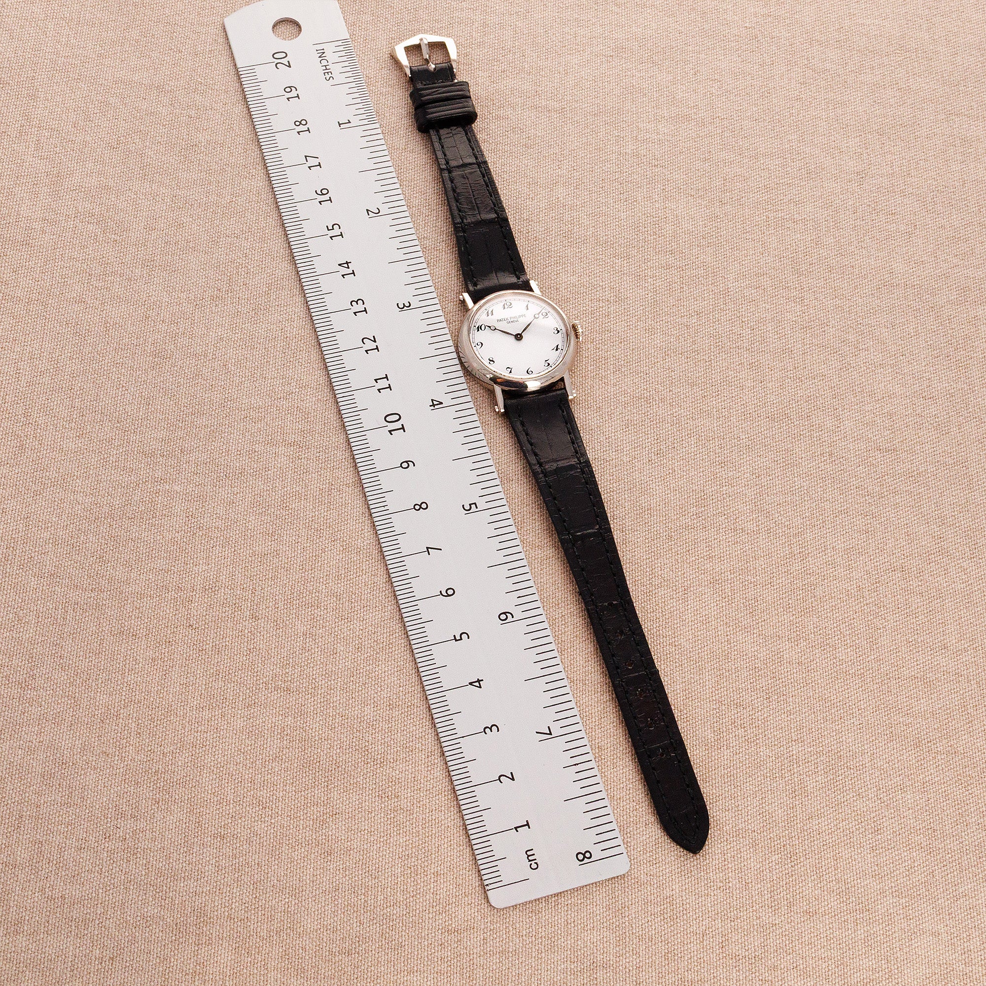 Patek Philippe White Gold Calatrava Officers Watch Ref. 4860