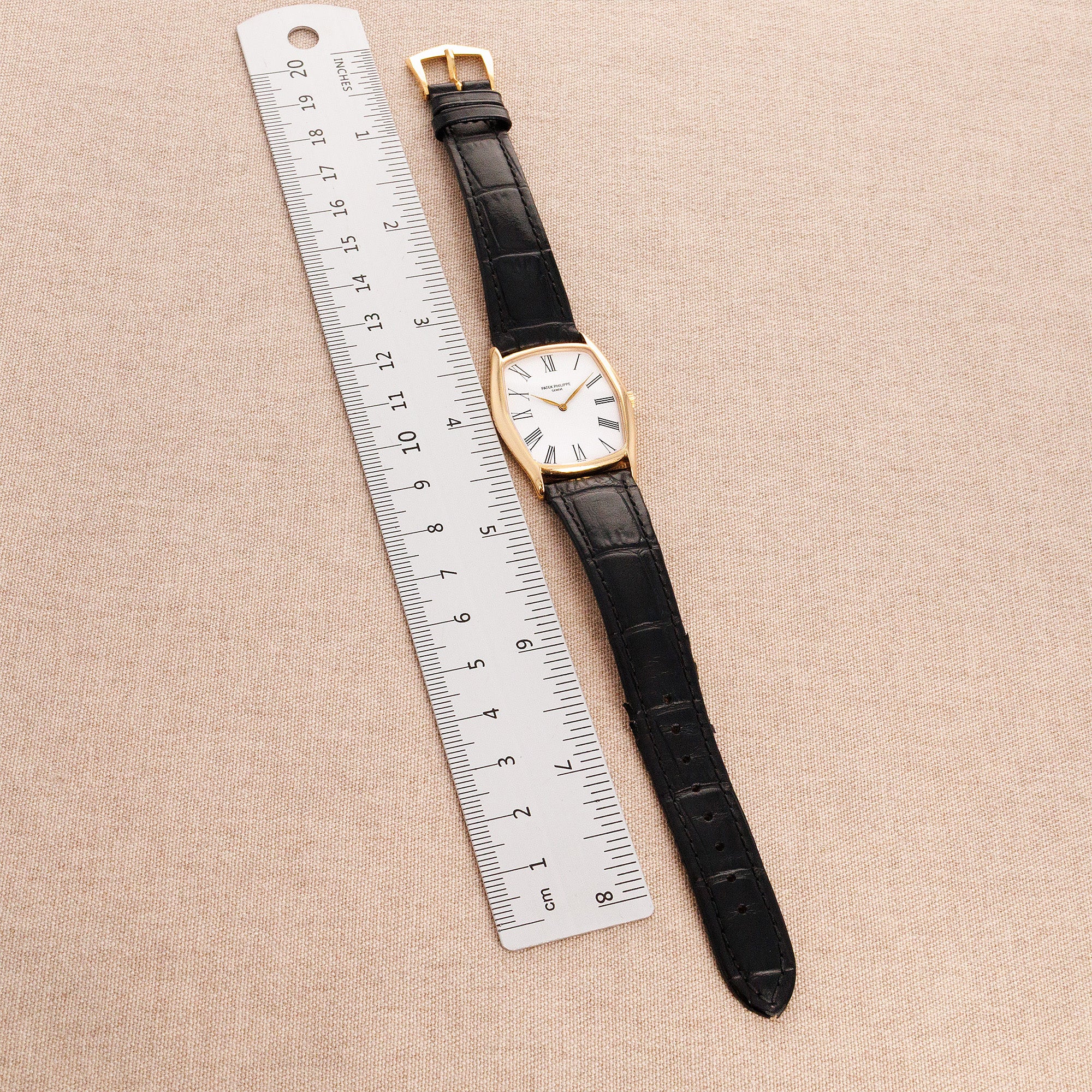 Patek Phillipe Yellow Gold Gondolo Watch Ref. 3842