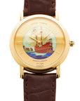 Ulysse Nardin Yellow Gold San Marco Enamel Watch Ref. 131-77-9