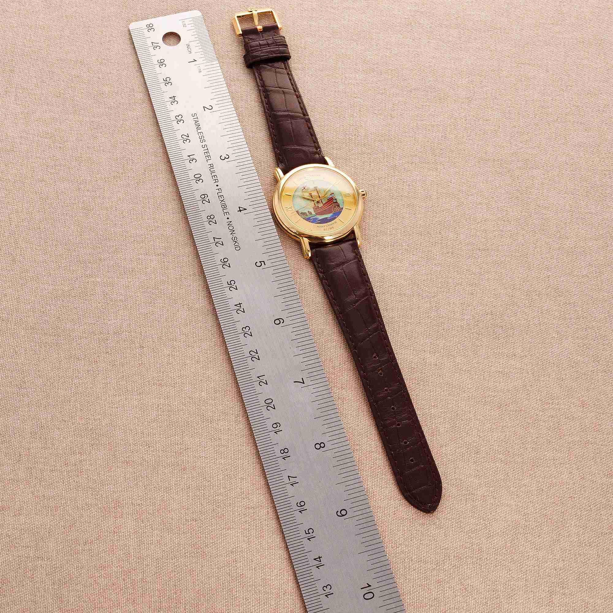 Ulysse Nardin Yellow Gold San Marco Enamel Watch Ref. 131-77-9