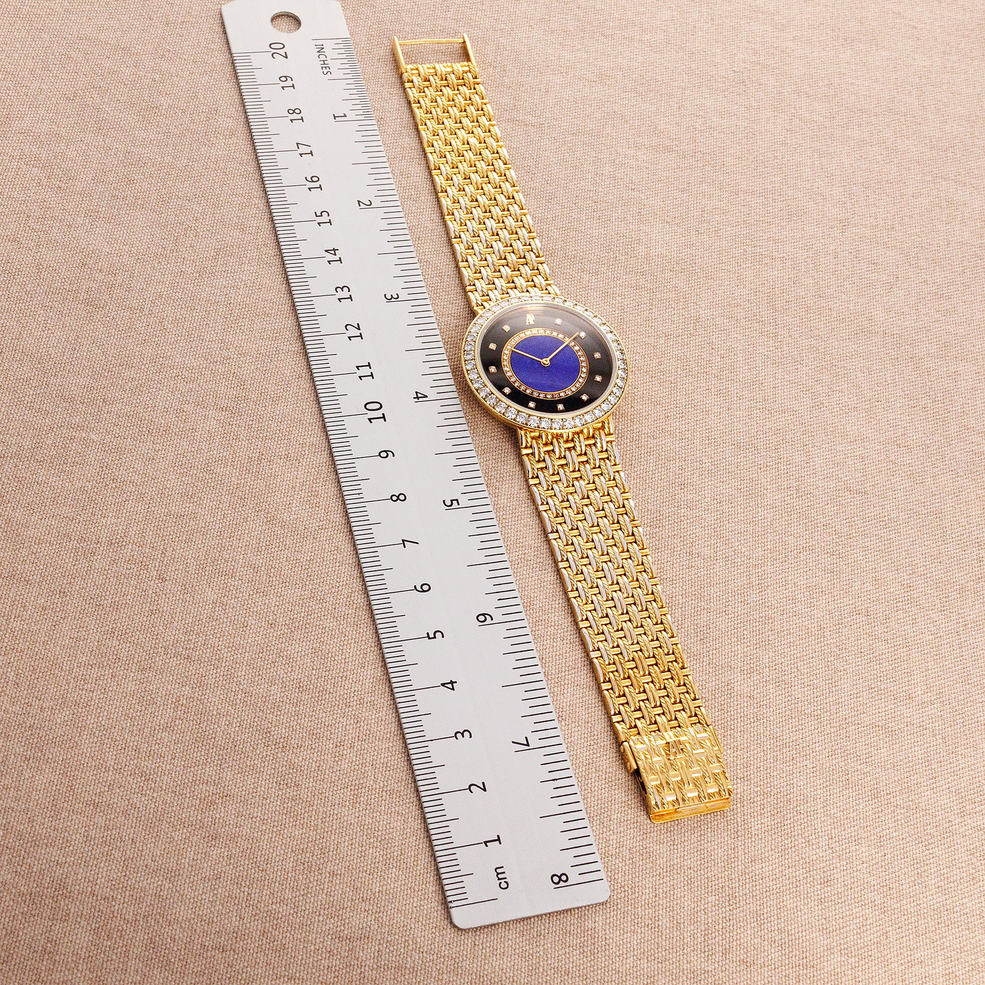Audemars Piguet Yellow Gold Onyx & Lapis Ref. 14743